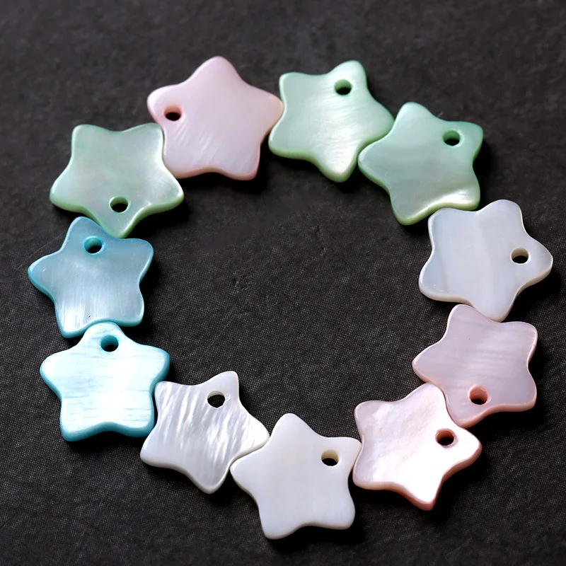 20pcs 10mm Color five-pointed star Beads Natural Pentagram Seashells Charms Pendant For Jewelry Bracelet DIY Making Accessories
20pcs 10mm Color five-pointed star Beads Natural Pentagram Seashells Charms Pendant For Jewelry Bracelet DIY Making Accessories