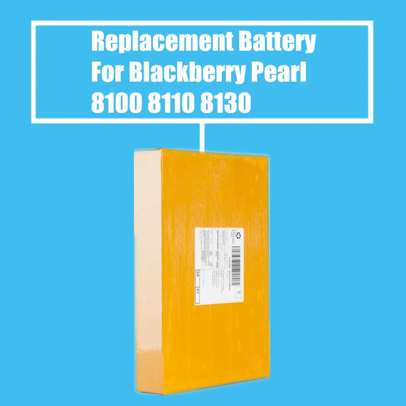 10Pcs/Pack 900mah Replacement Battery For Blackberry Pearl 8100 8110 8120 8130 High Quality
10Pcs/Pack 900mah Replacement Battery For Blackberry Pearl 8100 8110 8120 8130 High Quality