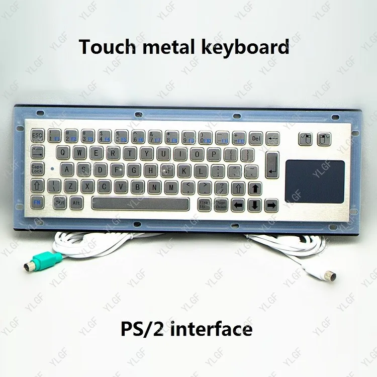 Metal Keyboard Ylgf Ps 2 Interface Embedded Keyboard Waterproof (Ip54) Dust Anti Violence Stainless Steel Ring Stainless Steel
Metal Keyboard Ylgf Ps 2 Interface Embedded Keyboard Waterproof (Ip54) Dust Anti Violence Stainless Steel Ring Stainless Steel