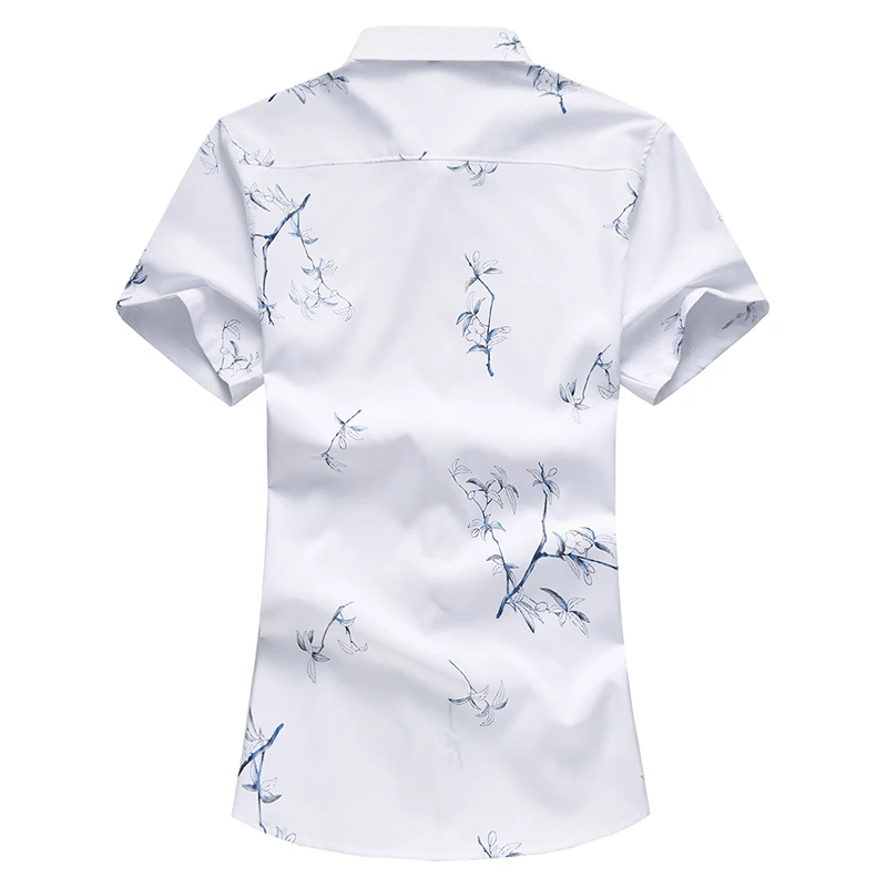 2019 Summer New Men's Short Sleeve Shirt Stylish Casual Slim Print Shirt Brand ClothesPlus Size 4XL 5XL 6XL 7XL
2019 Summer New Men's Short Sleeve Shirt Stylish Casual Slim Print Shirt Brand ClothesPlus Size 4XL 5XL 6XL 7XL
