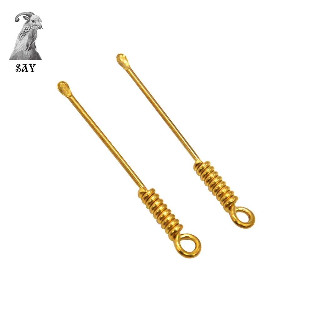 SY 1pc 72mm Metal Spoon Use For Sniffer Snorter Hoover Hooteer Snuff Tobacco Pipe Snuff Snorter Powder Spoon Smoking Accessories
SY 1pc 72mm Metal Spoon Use For Sniffer Snorter Hoover Hooteer Snuff Tobacco Pipe Snuff Snorter Powder Spoon Smoking Accessories