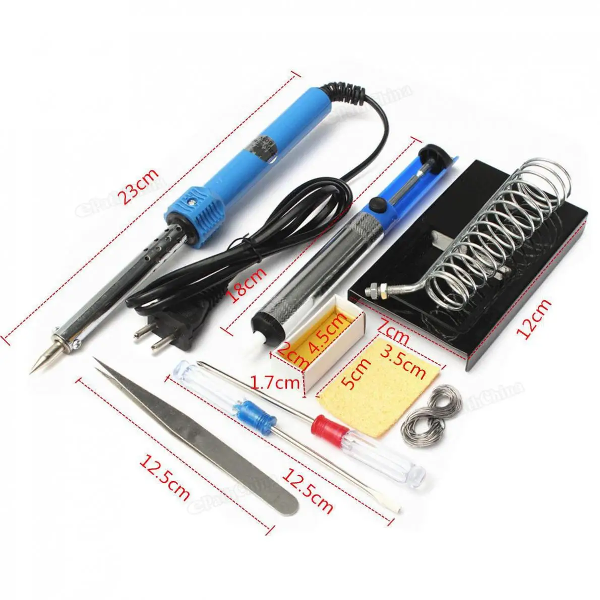 1set 9 In1 220V 60W DIY Electric Solder Starter Tool Kit Set Iron Stand Desolder Pump
1set 9 In1 220V 60W DIY Electric Solder Starter Tool Kit Set Iron Stand Desolder Pump