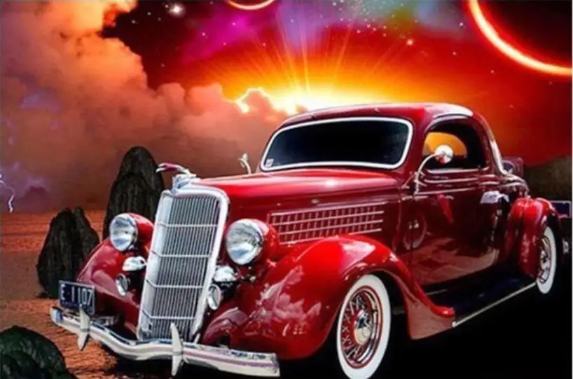 5D DIY Diamond Painting Classic Car Full Round Drill Diamond Embroidery Cartoon Cross Stitch Mosaic Home Decor
5D DIY Diamond Painting Classic Car Full Round Drill Diamond Embroidery Cartoon Cross Stitch Mosaic Home Decor