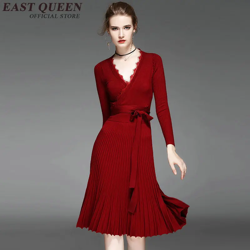 Sweater dresses for winter v-neck long sleeve tunic bodycon Knitted Dresses Woman Cashmere Sweaters KK1831 H
Sweater dresses for winter v-neck long sleeve tunic bodycon Knitted Dresses Woman Cashmere Sweaters KK1831 H