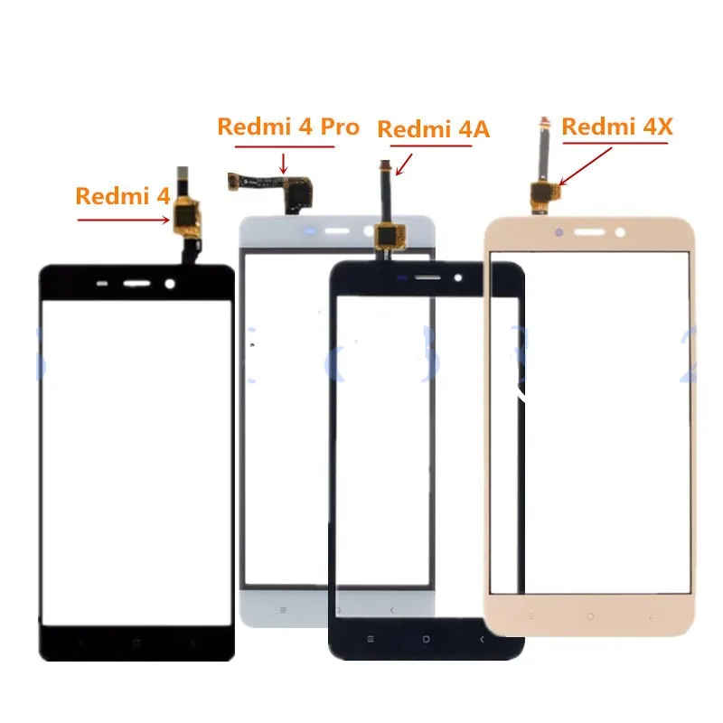 Сменный сенсорный экран 5 0 дюйма высокого качества для Xiaomi Redmi 4 Pro 4A 4X дигитайзер