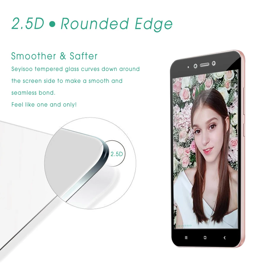 100% Original Seyisoo 2.5D 0.3mm 9H Full Cover Screen Protector Tempered Glass For Xiaomi Redmi Note 5A Xiomi Redmi Note5A Film
100% Original Seyisoo 2.5D 0.3mm 9H Full Cover Screen Protector Tempered Glass For Xiaomi Redmi Note 5A Xiomi Redmi Note5A Film