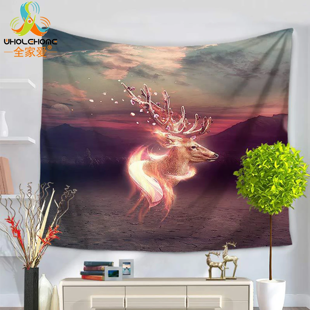 Home Textile Polyester Fabric Tapestry Blanket Throws Christmas Elk New Year Gift Decoration Living Room Wall Beach 2 Sizes 1PCS
Home Textile Polyester Fabric Tapestry Blanket Throws Christmas Elk New Year Gift Decoration Living Room Wall Beach 2 Sizes 1PCS