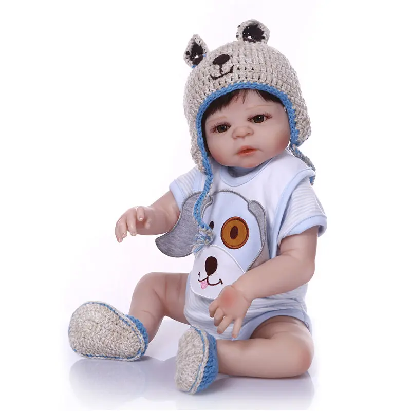 mini size 47cm silicone doll reborn toys vinyl skin baby boy doll for children alive bebe Bathe Babies companion toy girls gift
mini size 47cm silicone doll reborn toys vinyl skin baby boy doll for children alive bebe Bathe Babies companion toy girls gift