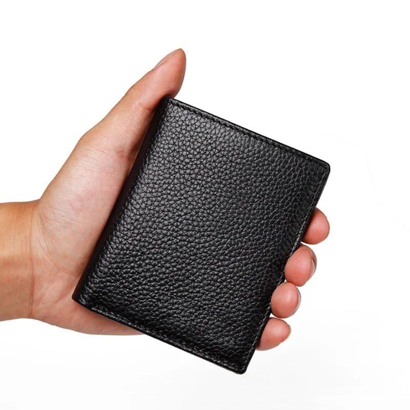 DIDE Coffee Black Purse For Men Genuine Leather Men's Wallets Small Thin Male Wallet Card Holder Cowskin Soft Mini Purses
DIDE Coffee Black Purse For Men Genuine Leather Men's Wallets Small Thin Male Wallet Card Holder Cowskin Soft Mini Purses