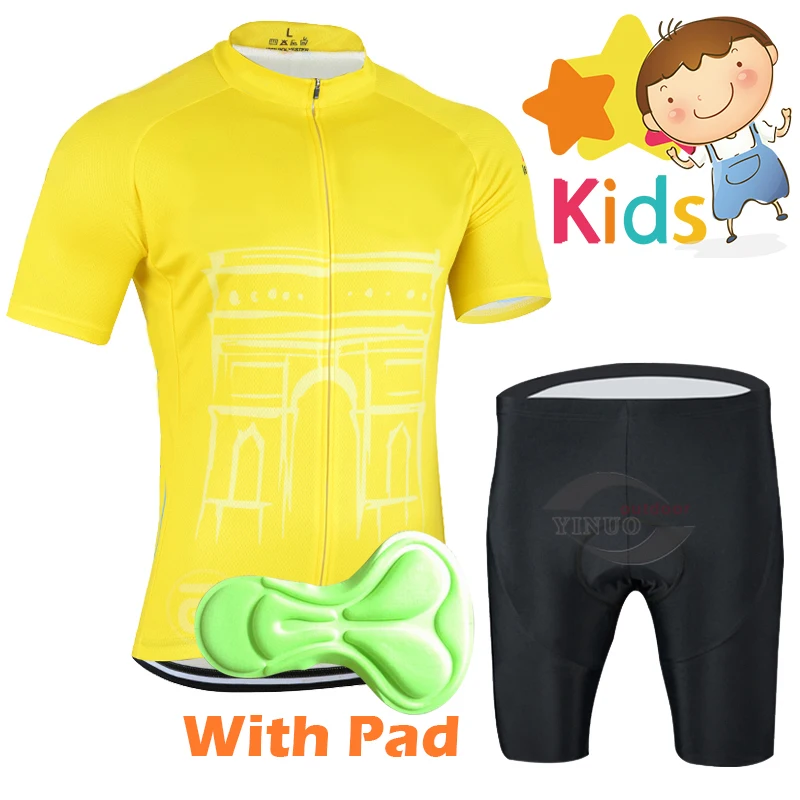 4 Colors Pro Cycling Jersey Sets Quick Dry Bicycle Wear Children's Bike Wear for Children Ropa Ciclismo Bike Kits Boys/Girls
4 Colors Pro Cycling Jersey Sets Quick Dry Bicycle Wear Children's Bike Wear for Children Ropa Ciclismo Bike Kits Boys/Girls