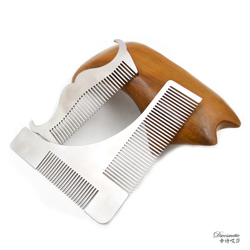Beard shaping tool shaving trim comb with two side comb facial metal beard comb beard modeling tools supplier and wholesaler 
Beard shaping tool shaving trim comb with two side comb facial metal beard comb beard modeling tools supplier and wholesaler