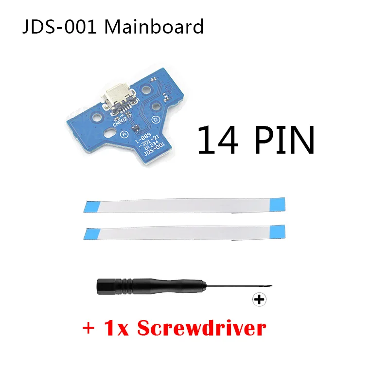 14pins Breathing lamp Mainboard Charging Mainboard +2x 14pin Ribbon Cable + screwdriver For ps4 wireless Controller
14pins Breathing lamp Mainboard Charging Mainboard +2x 14pin Ribbon Cable + screwdriver For ps4 wireless Controller