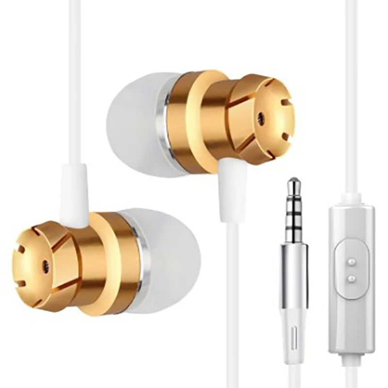Wired comtrol earphones HD mic smart noise reduction HIFI stereo Metal Appearance wear comfortably Standard 3.5mm Universal Plug
Wired comtrol earphones HD mic smart noise reduction HIFI stereo Metal Appearance wear comfortably Standard 3.5mm Universal Plug