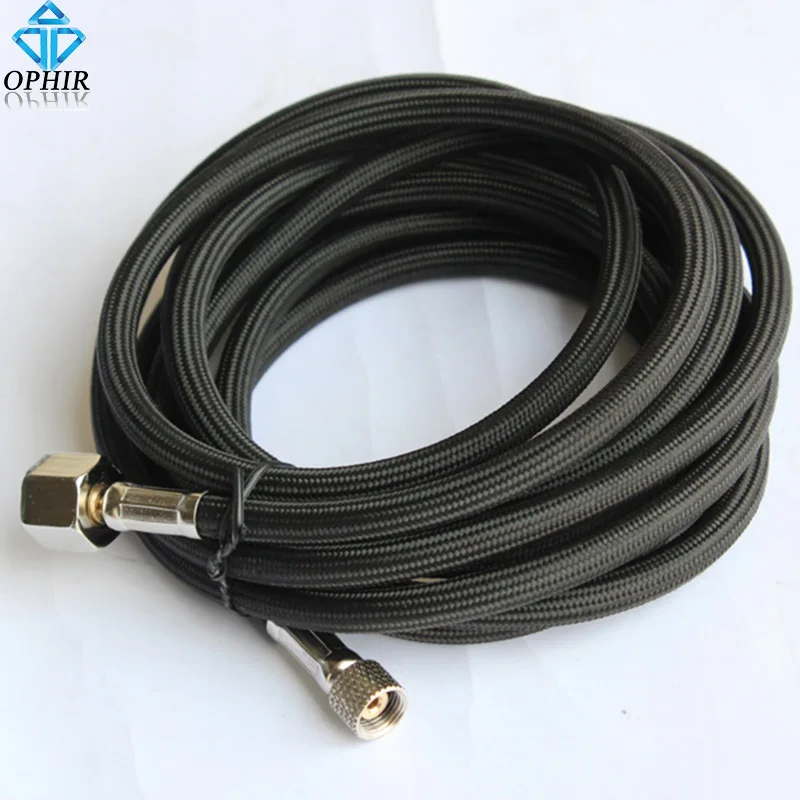 OPHIR 3m 1/4" & 1/8" Nylon Braided Airbrush Air Hose Airhose for All Iwata & Richpen Airbrushes_AC037
OPHIR 3m 1/4" & 1/8" Nylon Braided Airbrush Air Hose Airhose for All Iwata & Richpen Airbrushes_AC037