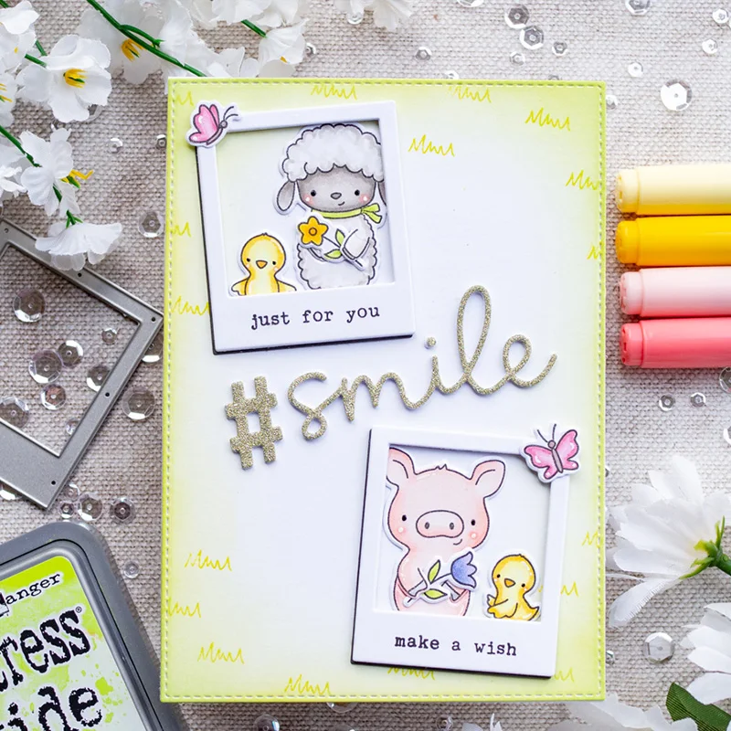 Smile Frame Square Shape Metal Cutting Dies Stencil Scrapbook Album Embossing For Gift Card Making Handcrafts Decor 2019
Smile Frame Square Shape Metal Cutting Dies Stencil Scrapbook Album Embossing For Gift Card Making Handcrafts Decor 2019