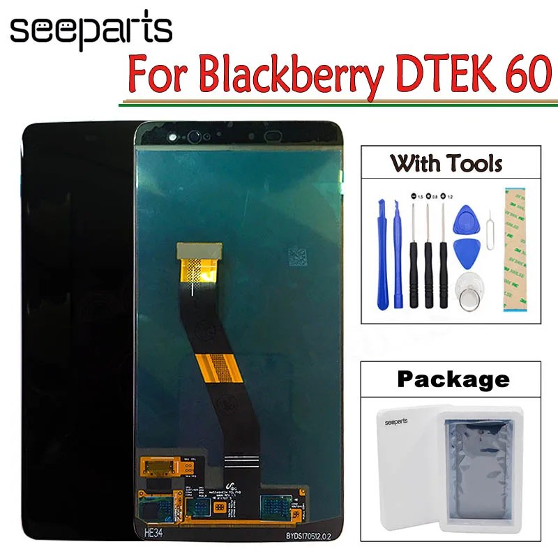 4.5" For Blackberry DTEK 60 LCD Display Touch Screen Digitizer Assembly Replacement Screen For Blackberry DTEK60 LCD
4.5" For Blackberry DTEK 60 LCD Display Touch Screen Digitizer Assembly Replacement Screen For Blackberry DTEK60 LCD