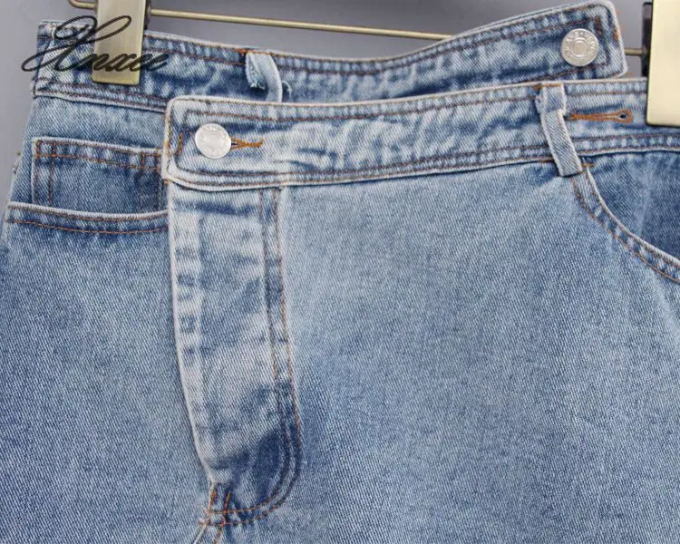 2020 summer new style in the long section of the irregular split fork raw edge worn denim skirt female
2020 summer new style in the long section of the irregular split fork raw edge worn denim skirt female