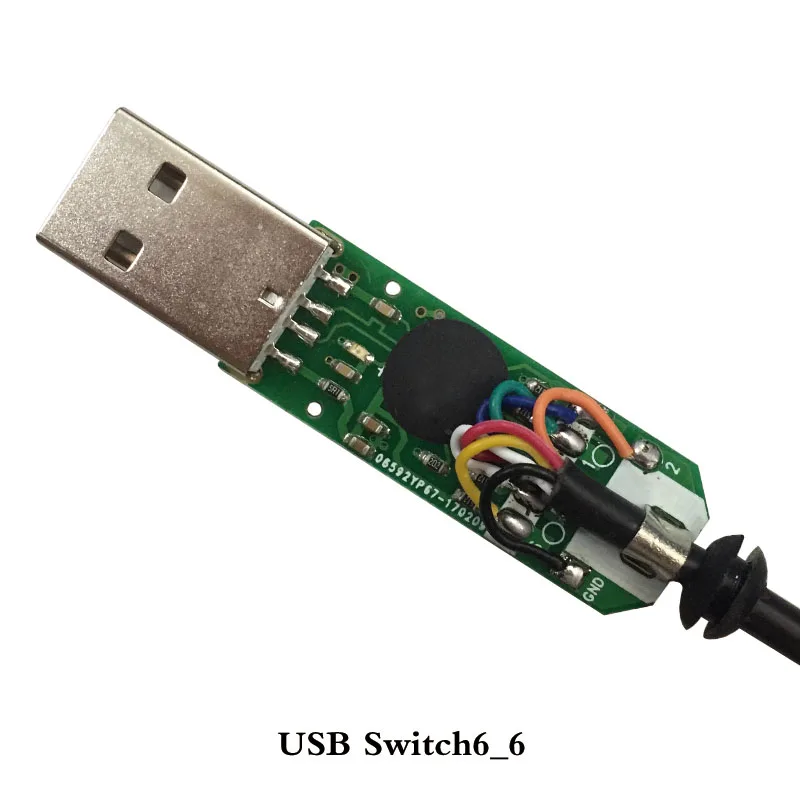 Новый DIY Переключатель линии USB кабель можно подключить 1/3/6 шт Различные педали