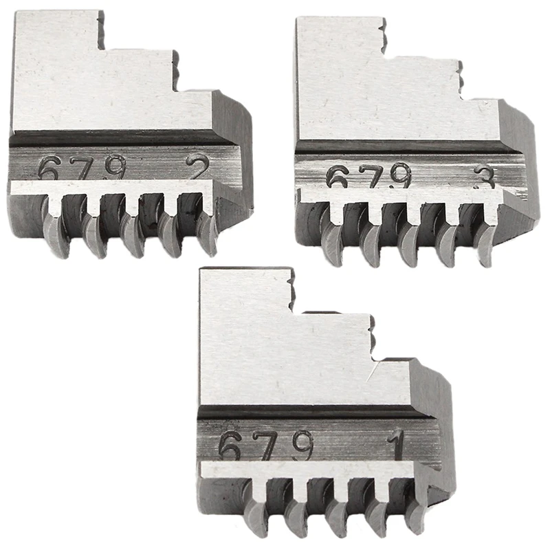 3 Pcs Outside Jaws For K11-80 K11 80 80mm 3 Inch 3 Jaw Chinese Lathe Chuck Cartridge Lathe Accessories
3 Pcs Outside Jaws For K11-80 K11 80 80mm 3 Inch 3 Jaw Chinese Lathe Chuck Cartridge Lathe Accessories