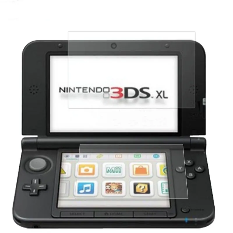 

Tempered Glass For Nintendo New 3DS XL LL 3DSXL 3DSLL 3 DS XL UP + Down Screen Protector Game Console Protective Film Guard