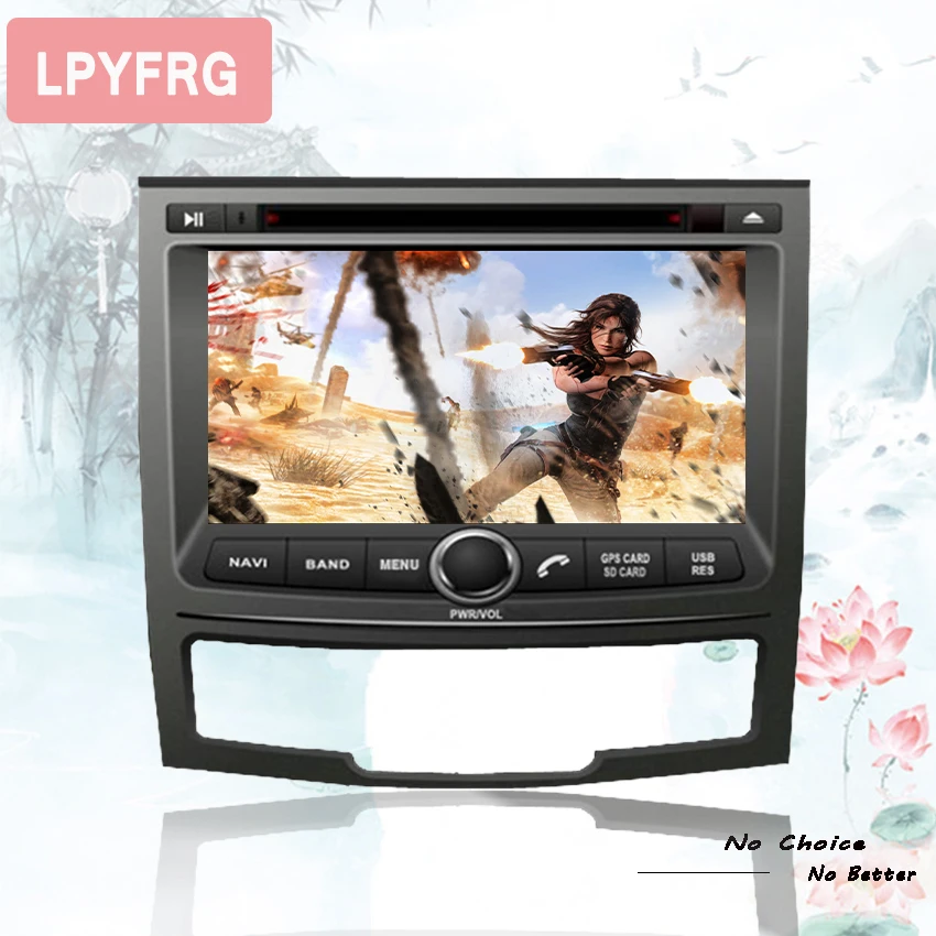 Восьмиядерный 4G RAM Android 9 0 автомобильный dvd-плеер для SSANGYONG KORANDO 2010-2012 с 1024*600 2 DIN