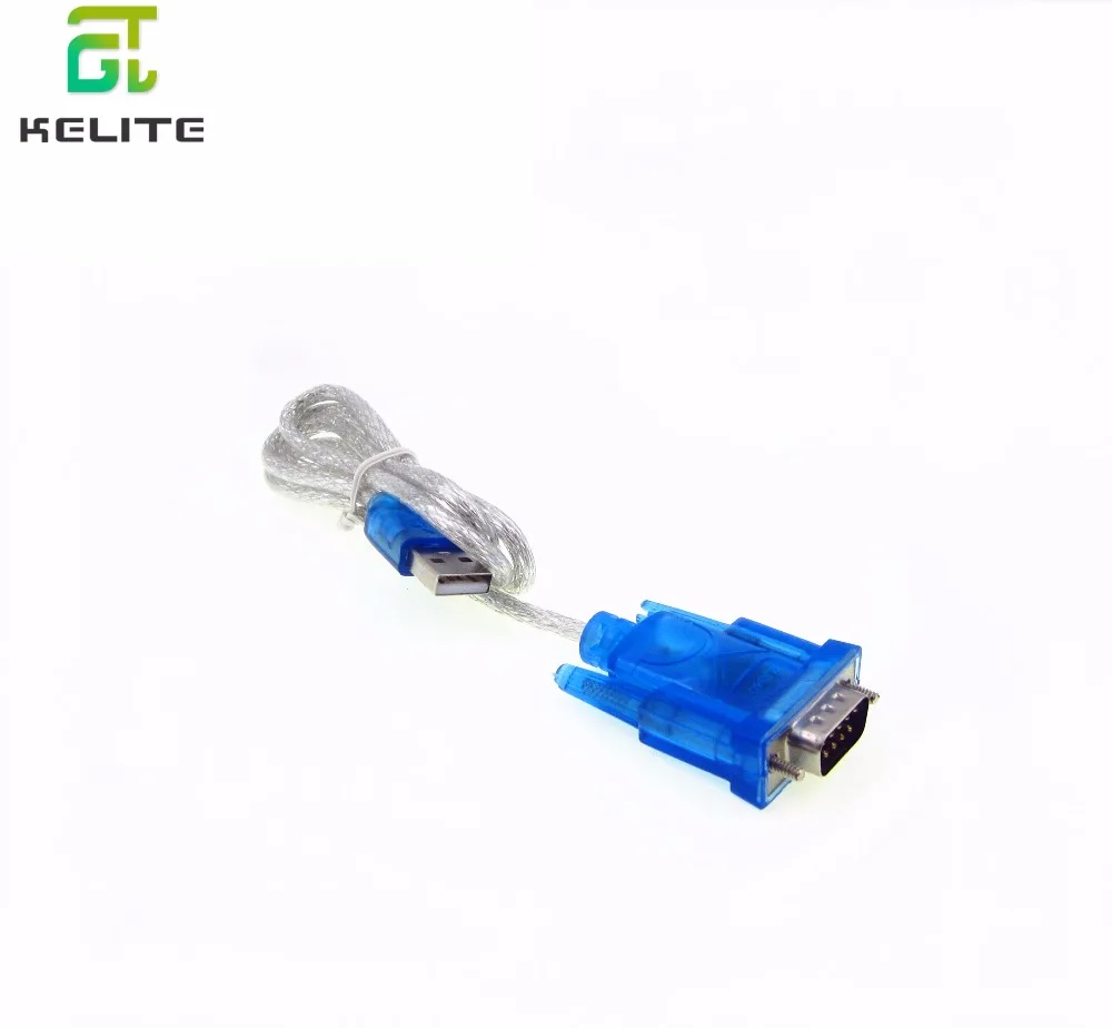 Новинка 10 шт. новинка USB порт RS232 COM последовательный PDA 9 контактный кабель DB9