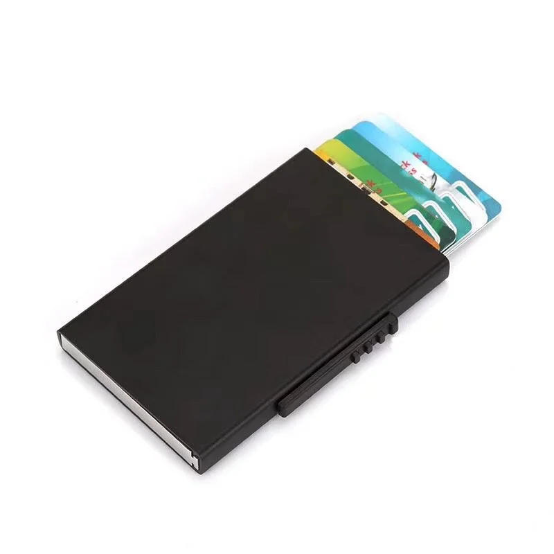 Weduoduo новый стиль алюминиевый кошелек Карманный ID держатель для Карт Rfid