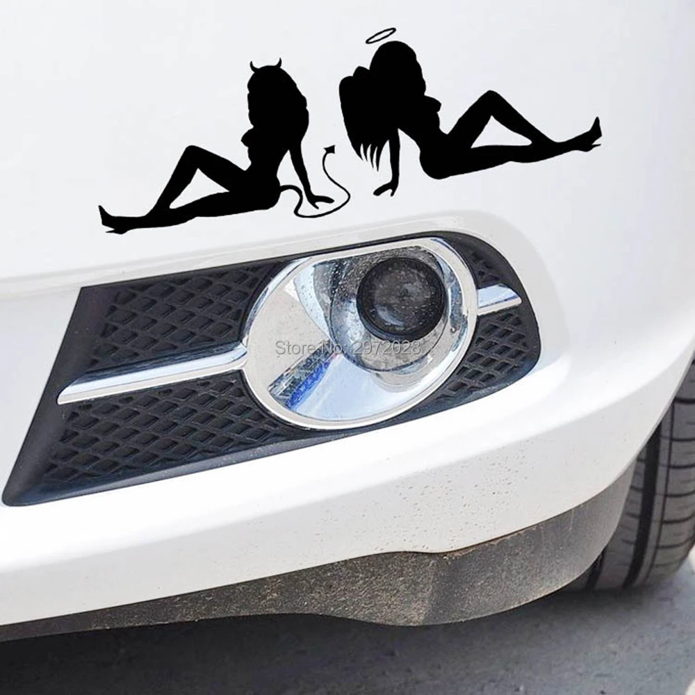 10 x Hot Selling Lady Sexy Girl Angels and Demons Sit Back to Back Car Sticker Decoration Auto Decal
10 x Hot Selling Lady Sexy Girl Angels and Demons Sit Back to Back Car Sticker Decoration Auto Decal