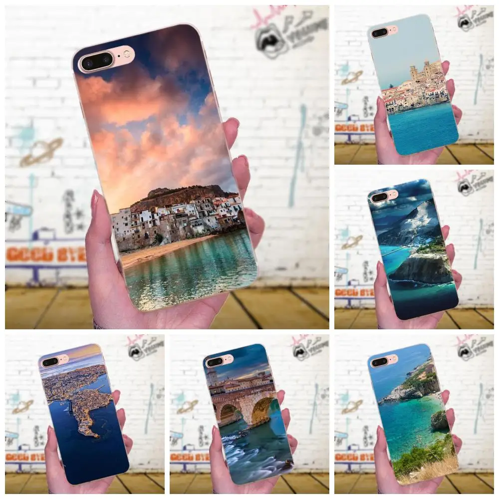 Красивая Сицилия Италия Милая для Huawei P7 Honor 4C 5A 5C 5X6 6C 6A 6X7 7X8 9 V8 V10 Y3II Y5II Y6II G8 Play