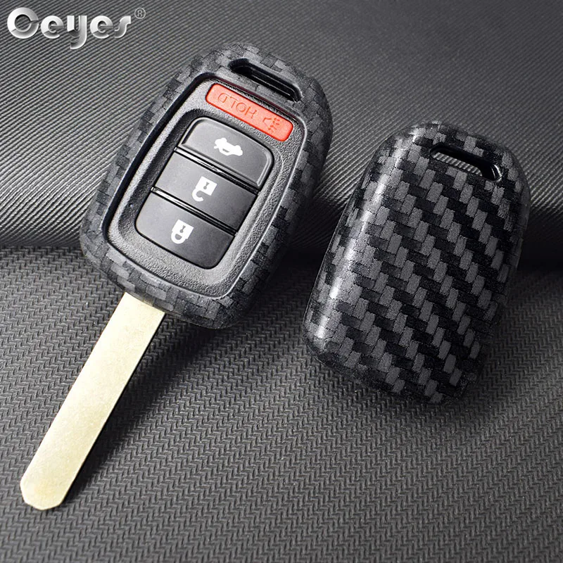 Ceyes Car Styling Silicone Carbon Fiber Key 2 3 Remote Cover Fob Case For Honda Civic Accord Fit For CRV XRV HRV Car Accessories
Ceyes Car Styling Silicone Carbon Fiber Key 2 3 Remote Cover Fob Case For Honda Civic Accord Fit For CRV XRV HRV Car Accessories
