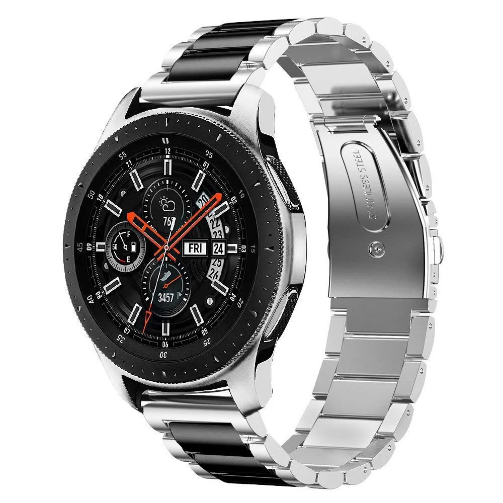 Премиум браслет из нержавеющей стали для Samsung Galaxy Watch 46 мм SM R800 быстросъемный