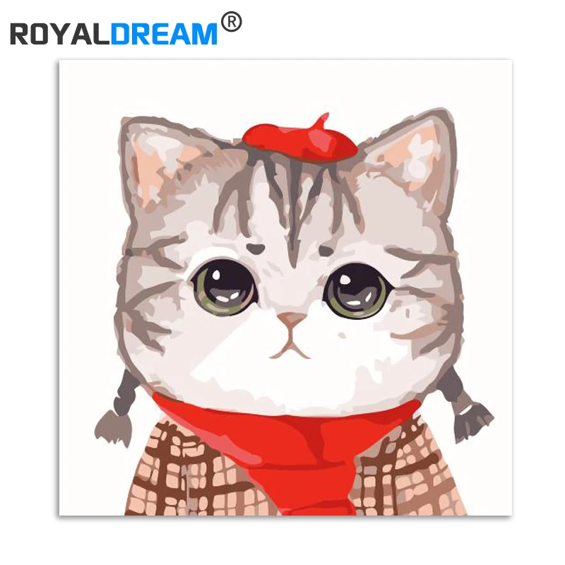 ROYALDREAM милые животные картина Diy Цифровая живопись по номерам Современная Настенная картина для фото
ROYALDREAM милые животные картина Diy Цифровая живопись по номерам Современная Настенная картина для фото
