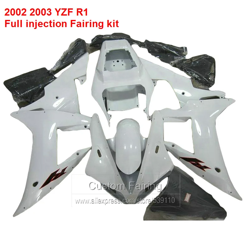 Белый комплект обтекателей для YAMAHA YZF R1 02 / 03 / 2002/2004, лидер продаж, Обтекатели lx81
Белый комплект обтекателей для YAMAHA YZF R1 02 / 03 / 2002/2004, лидер продаж, Обтекатели lx81