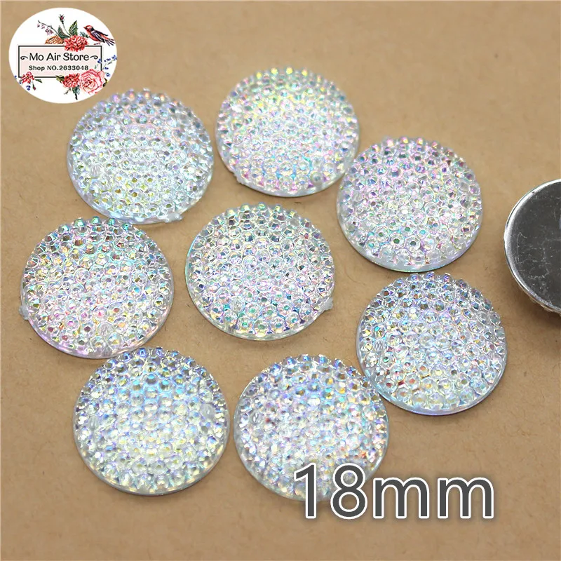 30pcs shiny round Acrylic rhinestone Flat back Cabochon Art Supply Decoration Charm Craft DIY 18mm no hole
30pcs shiny round Acrylic rhinestone Flat back Cabochon Art Supply Decoration Charm Craft DIY 18mm no hole