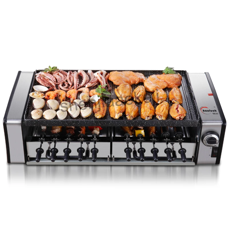 Commercial electric grills &griddles Electric Grill Large capacity Grilling machine household no-smoke barbecue pits Korean-type
Commercial electric grills &griddles Electric Grill Large capacity Grilling machine household no-smoke barbecue pits Korean-type