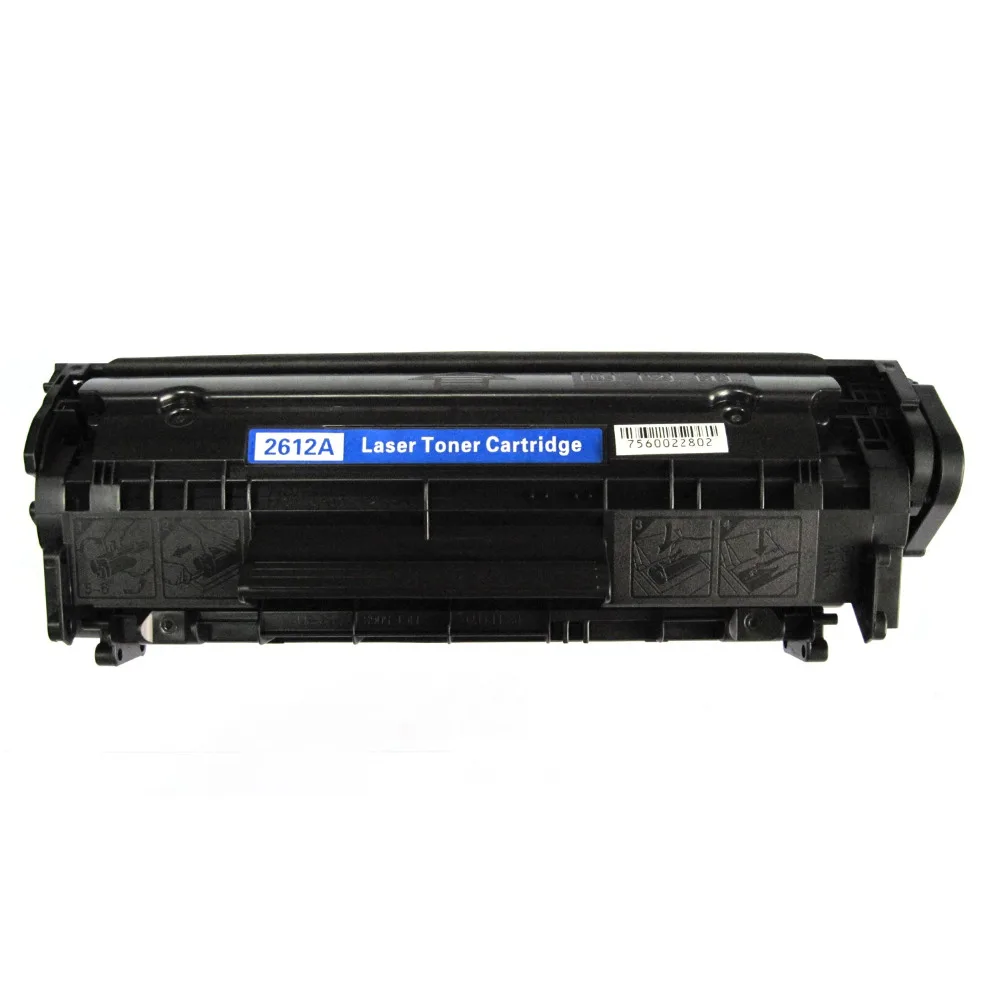 Сторонний бренд, совместимый с HP Q2612A для HP LaserJet 2000 1010 1012 1015 1018 1022N 1022NW 1022 3015MFP, на 1020 страниц
Сторонний бренд, совместимый с HP Q2612A для HP LaserJet 2000 1010 1012 1015 1018 1022N 1022NW 1022 3015MFP, на 1020 страниц