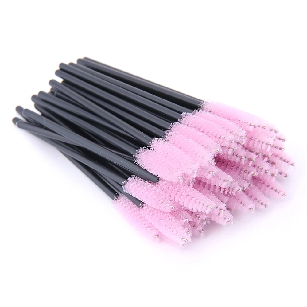 1000pcs/lot Eyelash Brushes Mascara Applicator Wands Brushes Comb Eyelashes Spoolers Pink Color Black Handle Makeup Brushes
1000pcs/lot Eyelash Brushes Mascara Applicator Wands Brushes Comb Eyelashes Spoolers Pink Color Black Handle Makeup Brushes