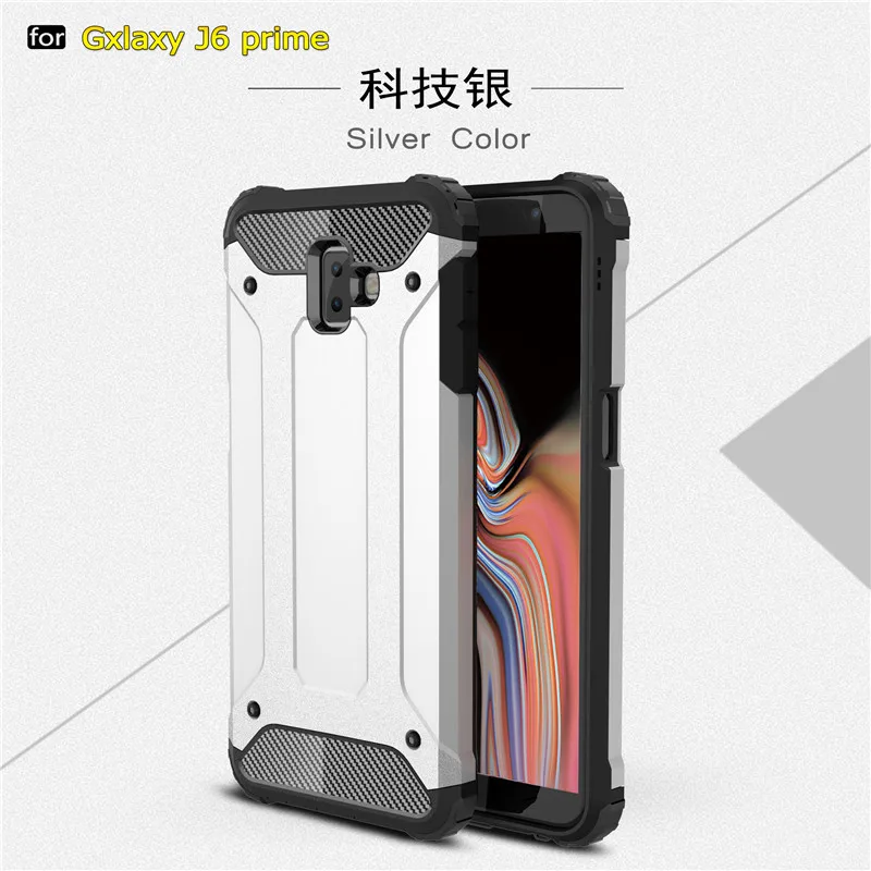 Case For Samsung Galaxy J6 Prime Cover Anti-knock Soft Silicone + Hard Plastic Back Case For Samsung J6 Prime Funda J6 Plus
Case For Samsung Galaxy J6 Prime Cover Anti-knock Soft Silicone + Hard Plastic Back Case For Samsung J6 Prime Funda J6 Plus