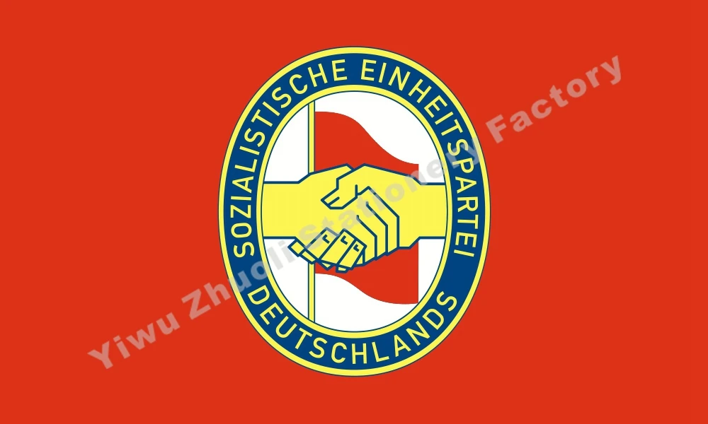 Germany der SED--Socialist Unity Party Sozialistische Einheitspartei Deutschlands Flag 150X90cm (3x5FT) 120g 100D Free Shipping
Germany der SED--Socialist Unity Party Sozialistische Einheitspartei Deutschlands Flag 150X90cm (3x5FT) 120g 100D Free Shipping