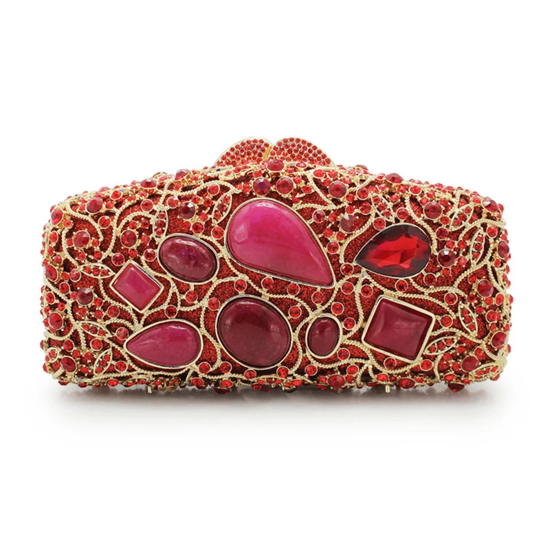 Bright Red Bride Clutch Bag Crystal Diamond XIYUAN Big Jade Evening Women Clutch Bags Vintage Luxury Ladies Clutch Wedding Bag
Bright Red Bride Clutch Bag Crystal Diamond XIYUAN Big Jade Evening Women Clutch Bags Vintage Luxury Ladies Clutch Wedding Bag