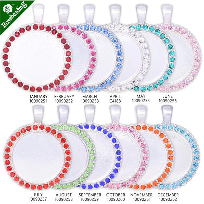 10pcs 25mm 1 inch 1" Silver Claw pendant tray with Single Row birthstone crystal,rhinestone pendant tray,birthstone pendant
10pcs 25mm 1 inch 1" Silver Claw pendant tray with Single Row birthstone crystal,rhinestone pendant tray,birthstone pendant