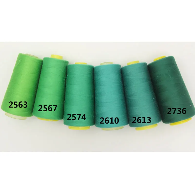 3000 yards 40s/2 high speed sewing thread polyester sewing thread type manual line 402 -embroidery green color series
3000 yards 40s/2 high speed sewing thread polyester sewing thread type manual line 402 -embroidery green color series