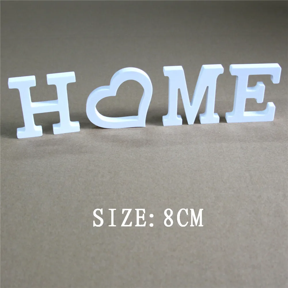 Wedding Decorations Artificial Wood Letters Alphabet White 8cm decorations romantic mariage of Birthday Party gifts
Wedding Decorations Artificial Wood Letters Alphabet White 8cm decorations romantic mariage of Birthday Party gifts