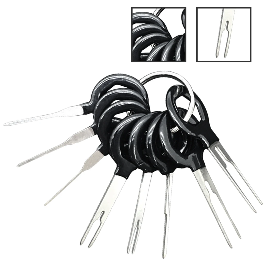 Repair Tool 3pcs/11pcs Terminal Removal Tools Car Electrical Wiring Crimp Connector Pin Extractor Kit for Car Plug
Repair Tool 3pcs/11pcs Terminal Removal Tools Car Electrical Wiring Crimp Connector Pin Extractor Kit for Car Plug