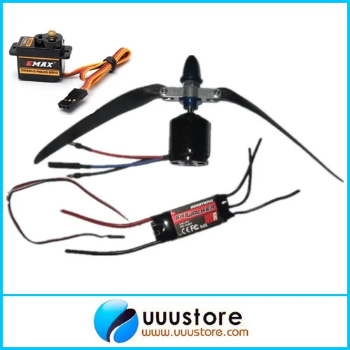 Skywalker X8 X7 Flying Wing Power Combo 12x6, складной пропеллер + мотор AX2820C + 60A ESC + ES08MA, сервоприводы
Skywalker X8 X7 Flying Wing Power Combo 12x6, складной пропеллер + мотор AX2820C + 60A ESC + ES08MA, сервоприводы