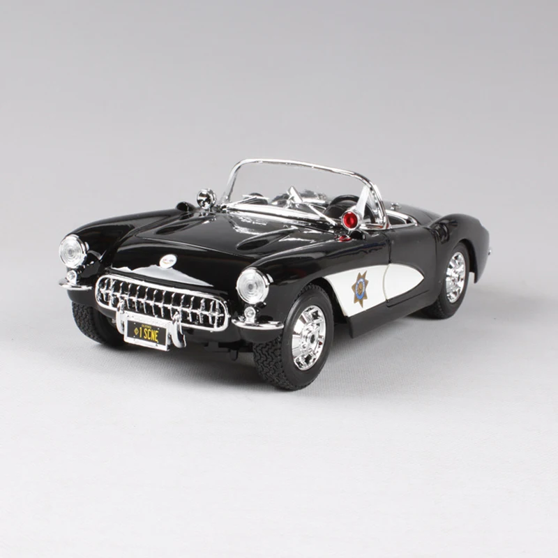 Maisto 1:18 diecast Car 1957 Corvette Roadster Coupe Black Classic Cars Alloy Car Metal Vehicle Collectible Models toys For Gift
Maisto 1:18 diecast Car 1957 Corvette Roadster Coupe Black Classic Cars Alloy Car Metal Vehicle Collectible Models toys For Gift