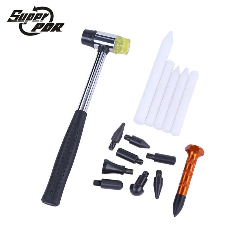 PDR Tools Dent Removal Tap Down Pen and rubber hammer Knock Down Tools Paintless Dent Repair Tools Hand Tools Kit Ferramentas
PDR Tools Dent Removal Tap Down Pen and rubber hammer Knock Down Tools Paintless Dent Repair Tools Hand Tools Kit Ferramentas