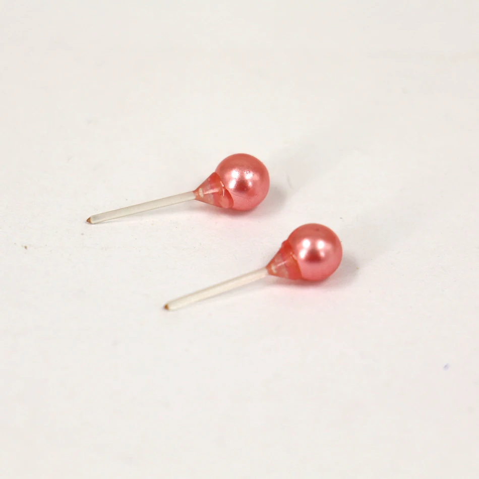 Free Shipping Cheap 4mm 5mm 6mm Cheap Imitation Pearl Plastic Stick Stud Earrings 15pairs/plastic box Packing White Black Mixed
Free Shipping Cheap 4mm 5mm 6mm Cheap Imitation Pearl Plastic Stick Stud Earrings 15pairs/plastic box Packing White Black Mixed