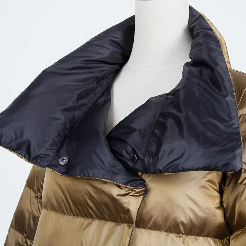Women New 90% White Duck Down Ultra Light Jacket Coat Winter Double Sided Slim Down Outwear Female Long Wrm Parkas Overcoat O812
Women New 90% White Duck Down Ultra Light Jacket Coat Winter Double Sided Slim Down Outwear Female Long Wrm Parkas Overcoat O812