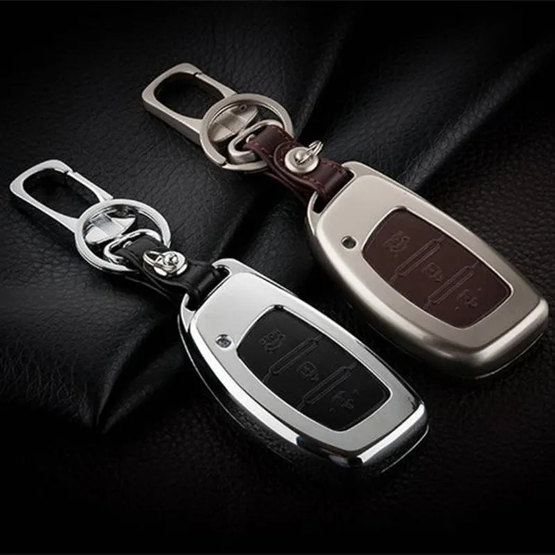 2018 New leather & Mental Car key cover for Hyundai Auto key shell for Hyundai Mistra IX35 IX25 Verna key
2018 New leather & Mental Car key cover for Hyundai Auto key shell for Hyundai Mistra IX35 IX25 Verna key
